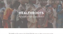 Desktop Screenshot of healthroots.org